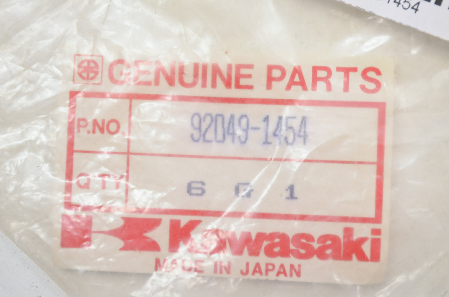 OEM Kawasaki 92049-1454 Oil Seal NOS