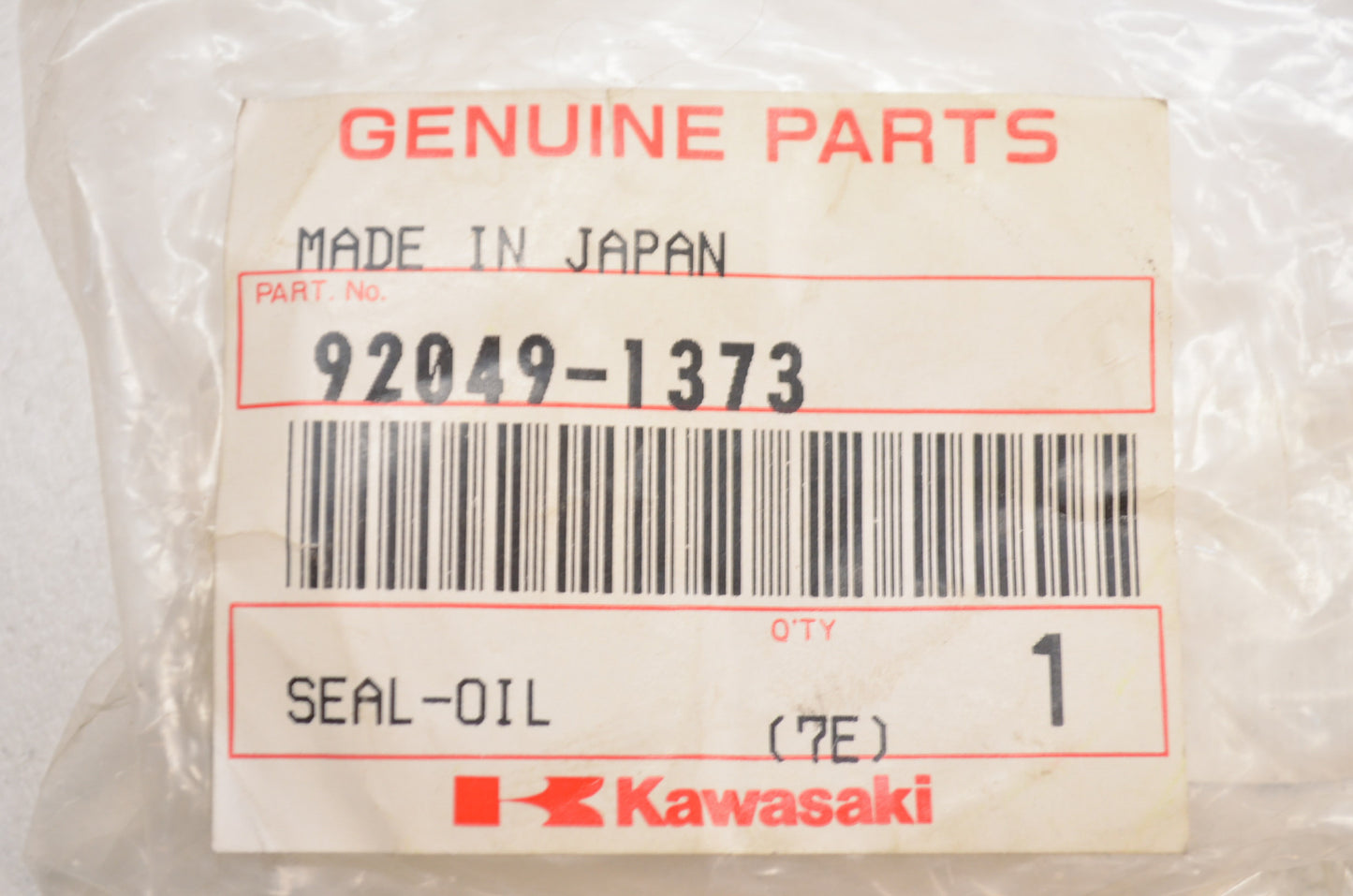 OEM Kawasaki 92049-1373 Oil Seal NOS