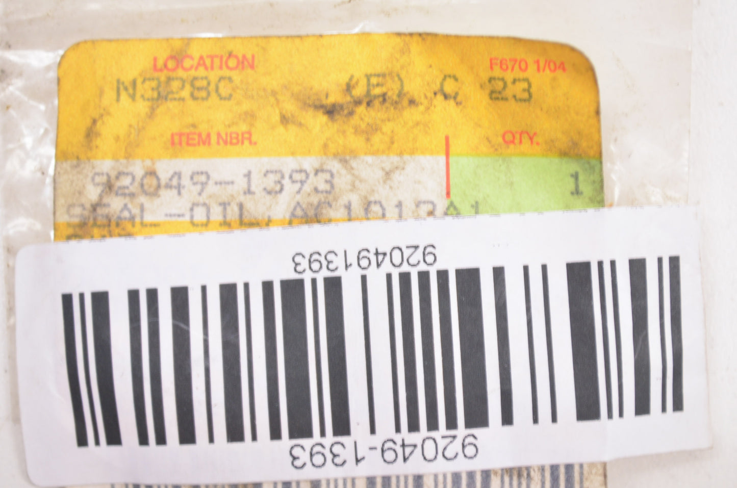 OEM Kawasaki 92049-1393 Oil Seal AC1013A1 NOS