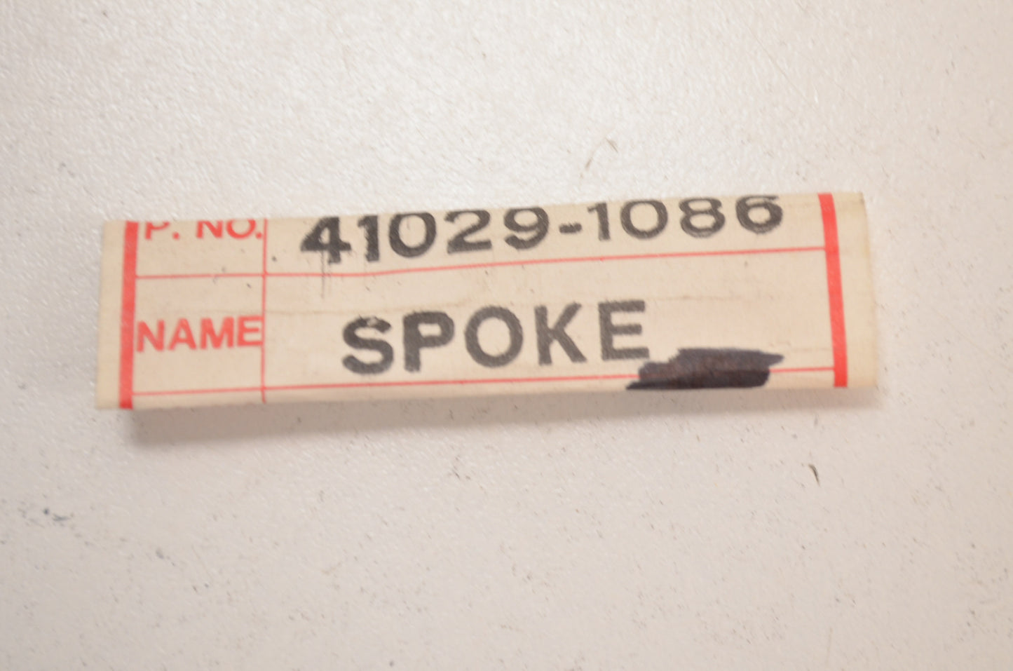 OEM Kawasaki 41029-1086 Inner Spoke 193Mmx108 NOS