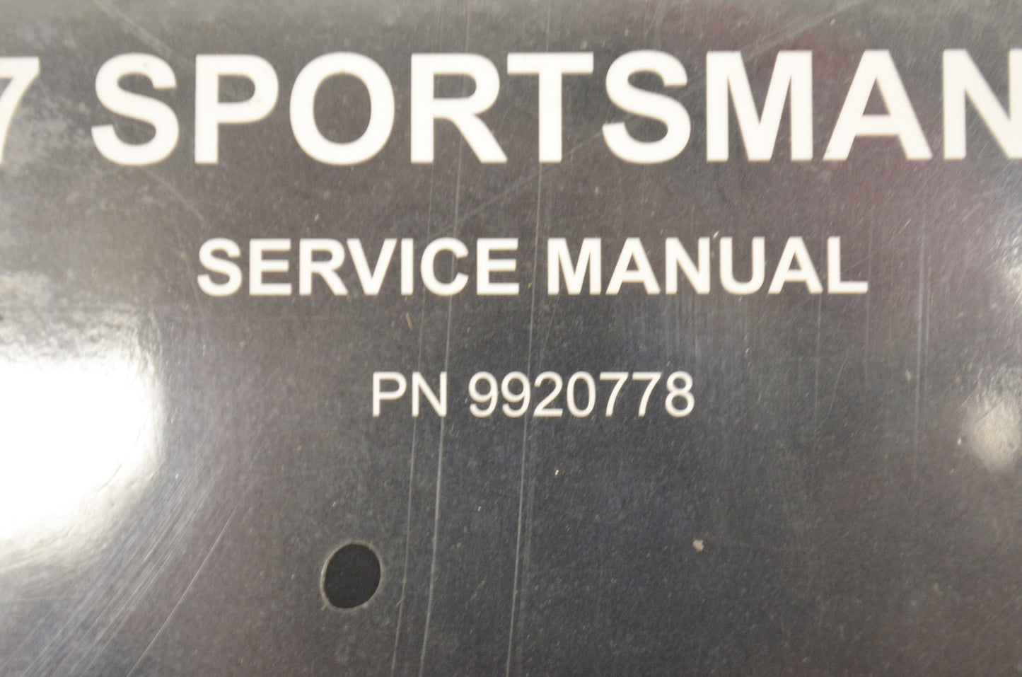 OEM Polaris 9920778 Service Manual 07 Sportsman 6X6 NOS