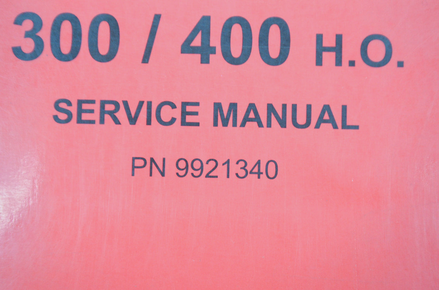 OEM Polaris 9921340 Service Manual 08 Hawkeye/Sportsman 300
