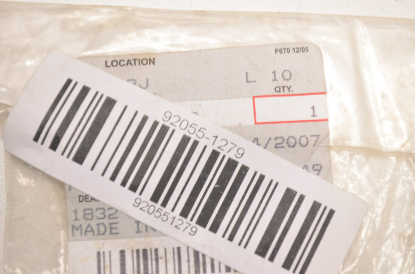 OEM Kawasaki 92055-1279 O-Ring 45mm NOS