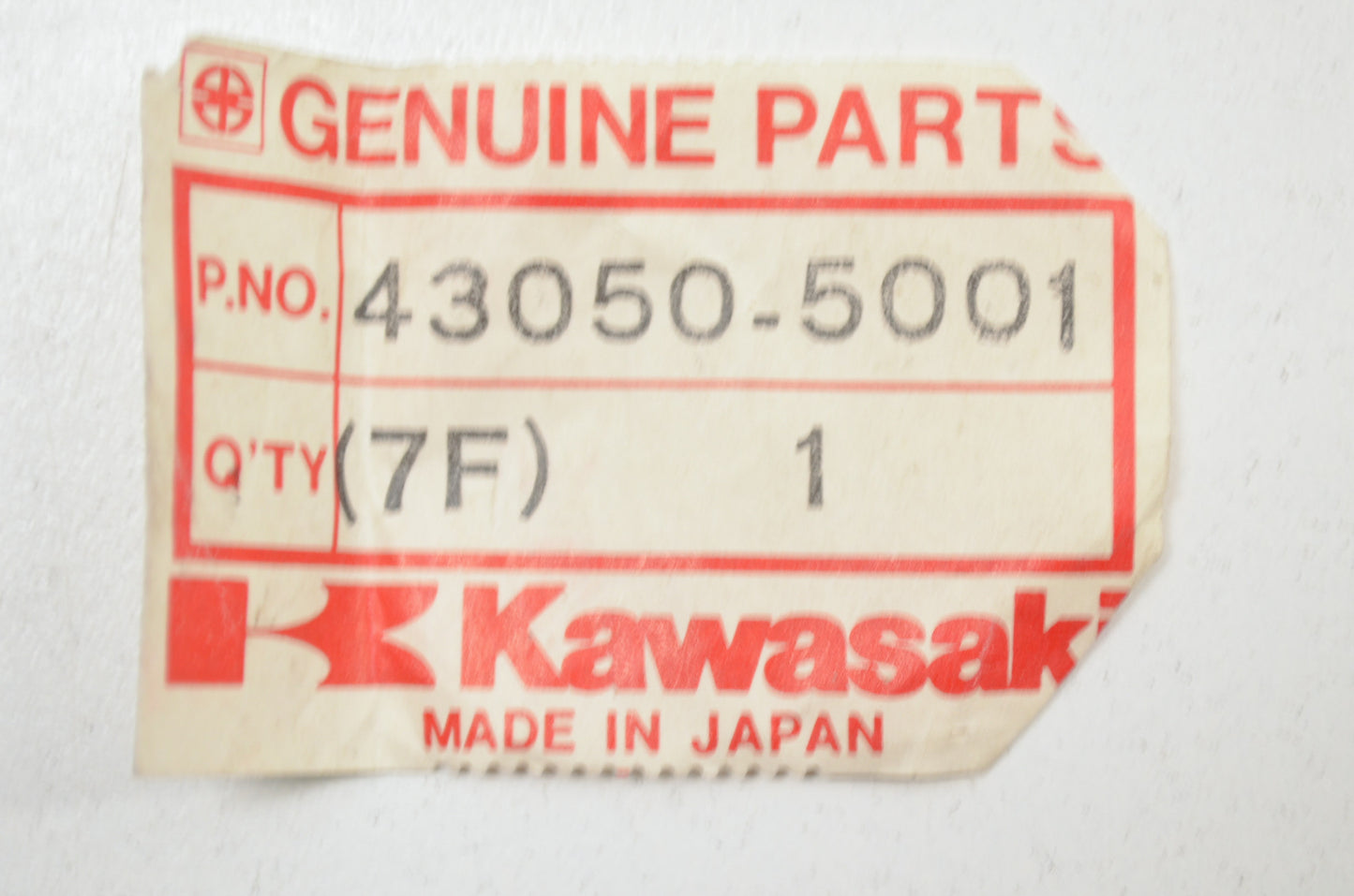 OEM Kawasaki 43050-5001 Rear Brake Pad Kit NOS