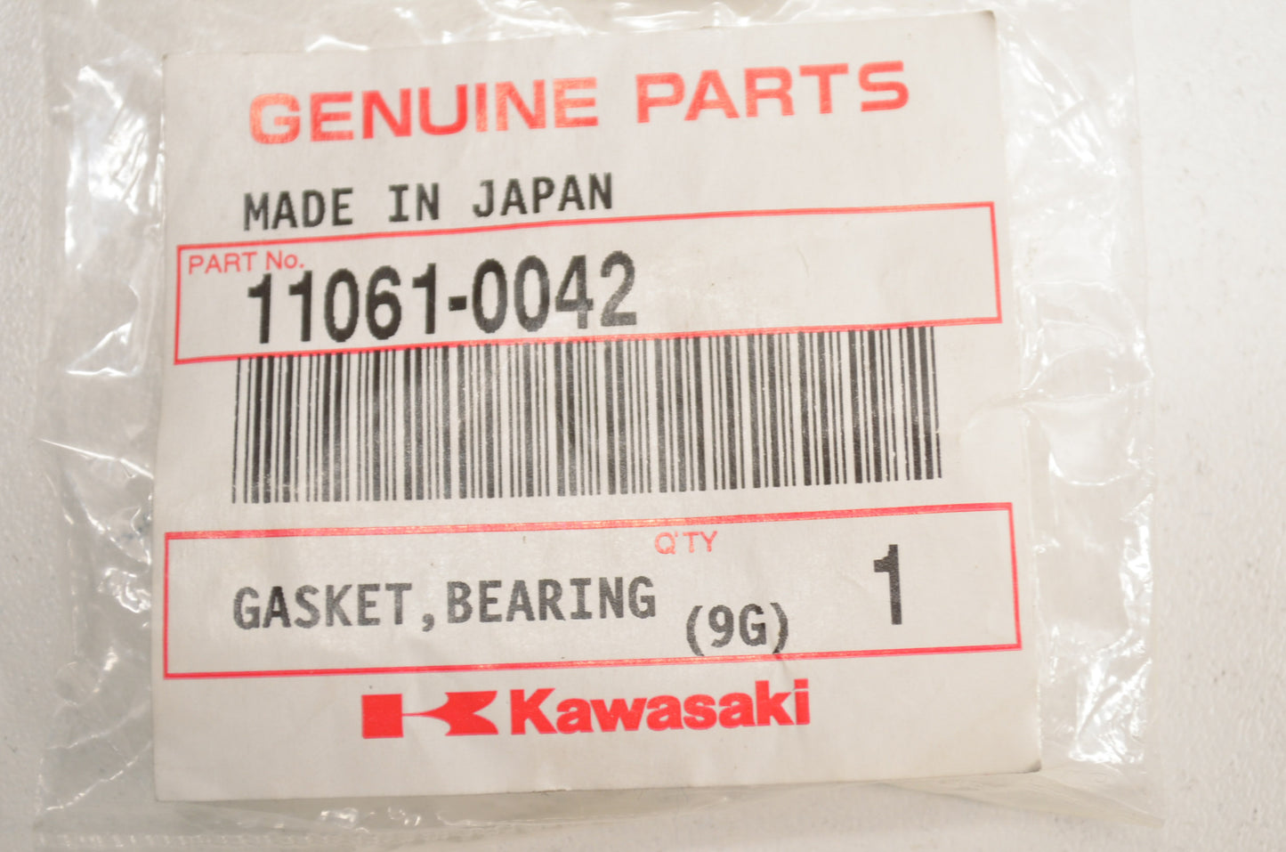 OEM Kawasaki 11061-0042 Bearing Cap Gasket