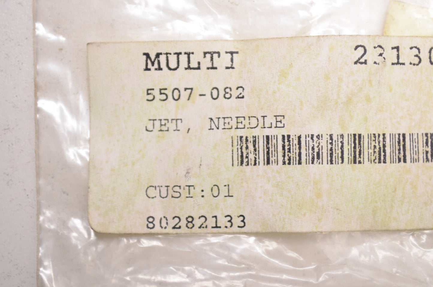OEM Arctic Cat 5507-082 Needle Jet NOS