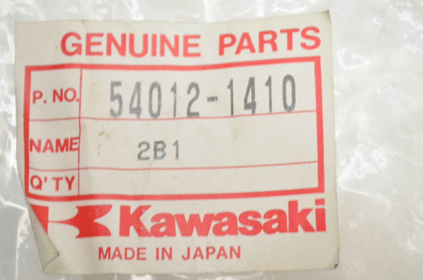 OEM Kawasaki 54012-1410 Throttle Cable NOS