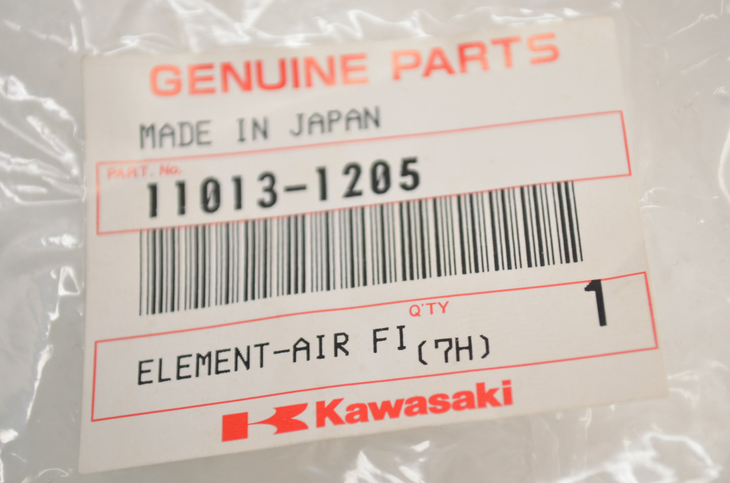 OEM Kawasaki 11013-1205 Air Filter Element