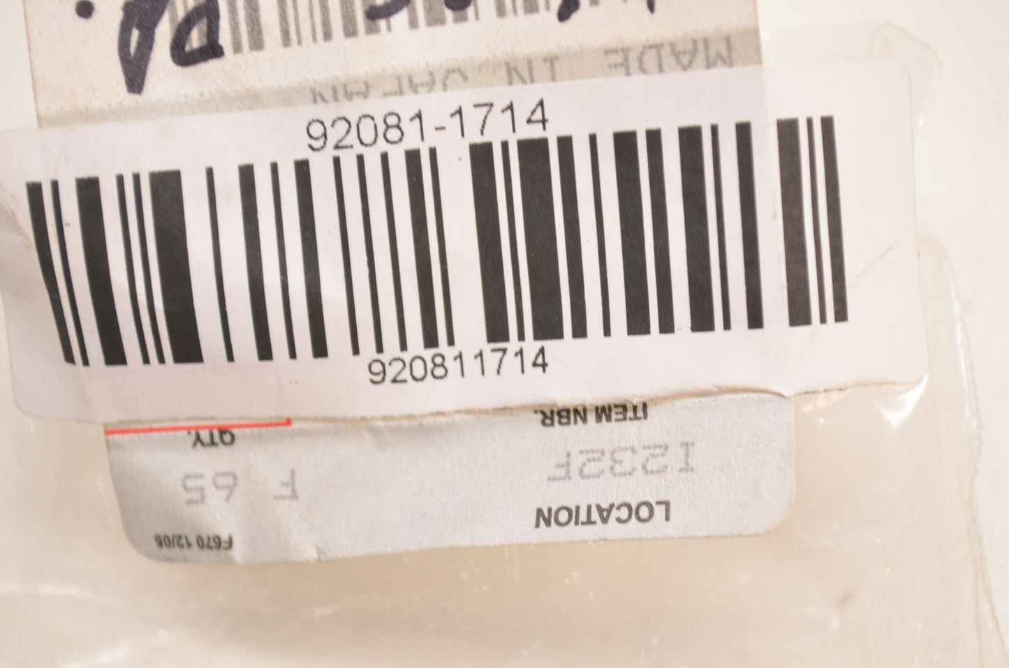OEM Kawasaki 92081-1714 Spring NOS