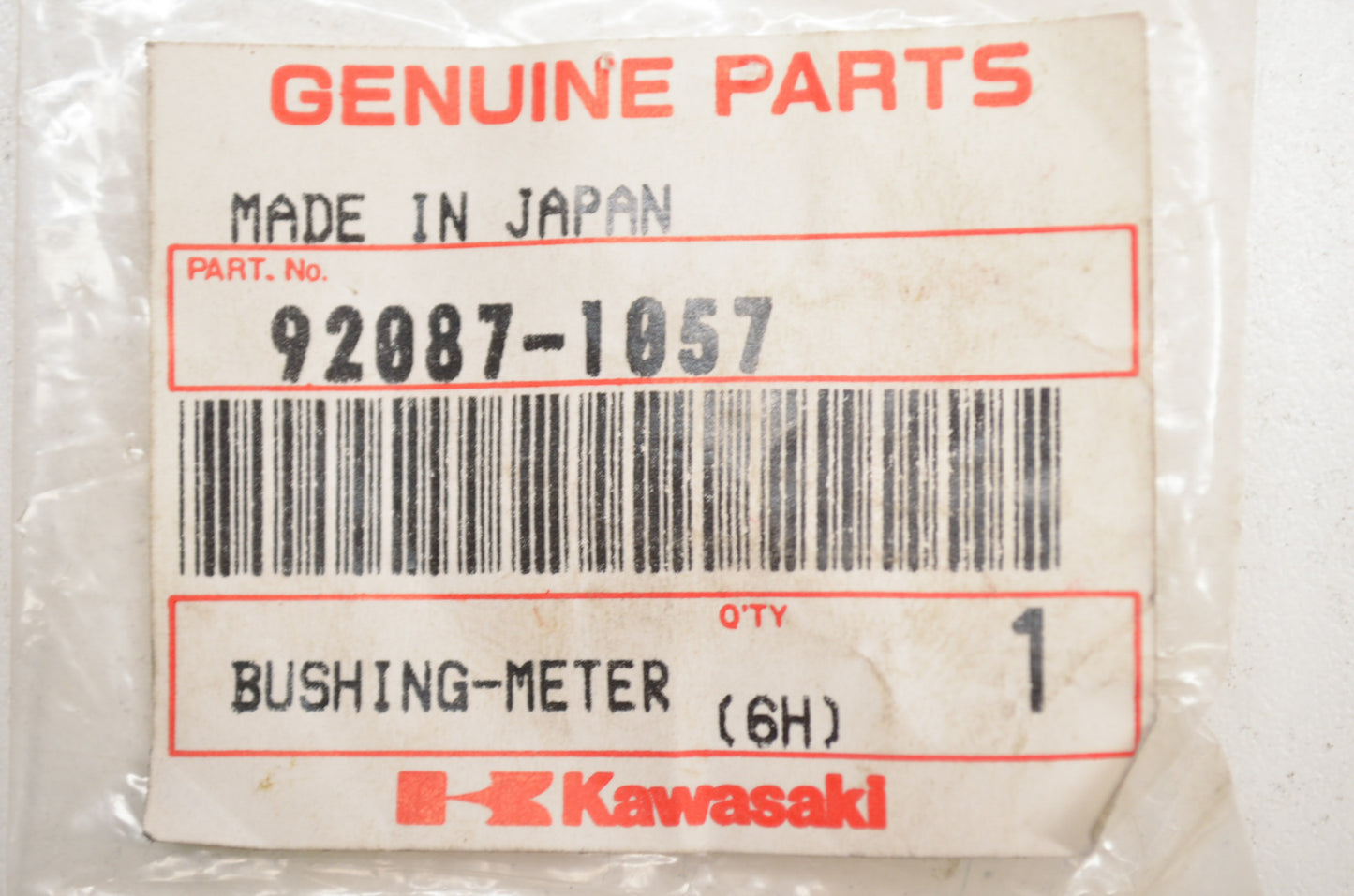 OEM Kawasaki 92087-1057 Meter Gear Bushing NOS