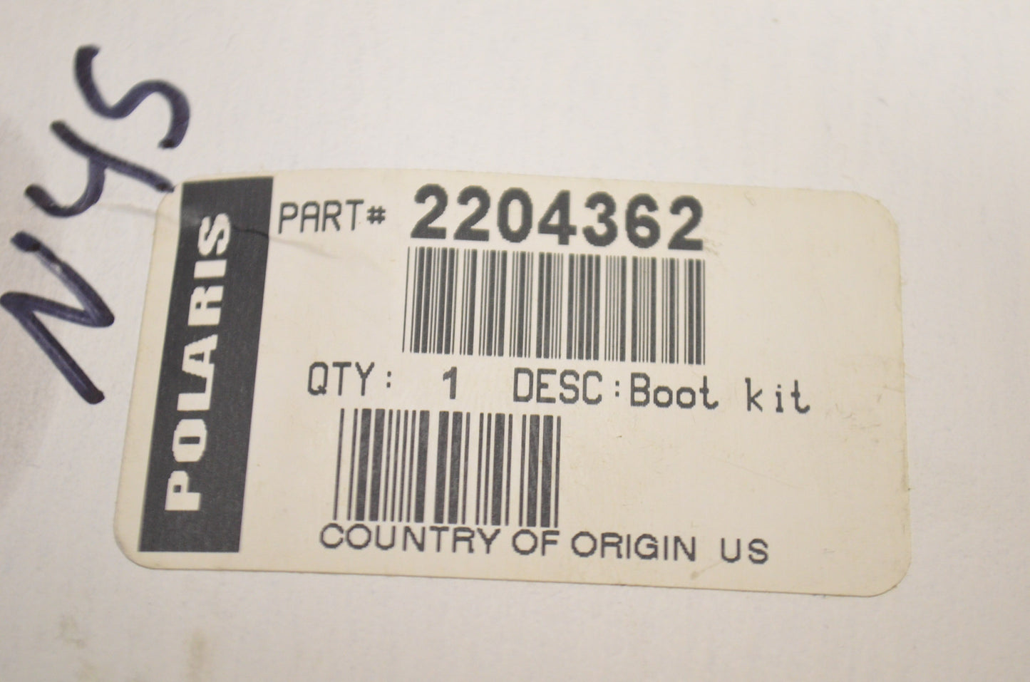 OEM Polaris 2204362 Outboard Boot Kit NOS