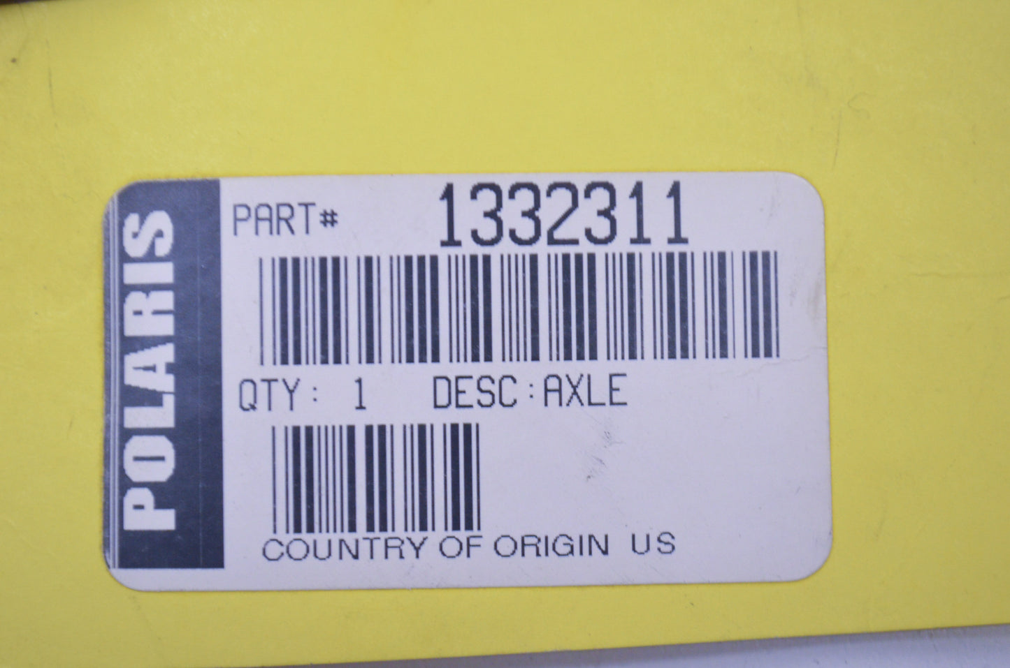 OEM Polaris 1332311 Axle Shaft NOS