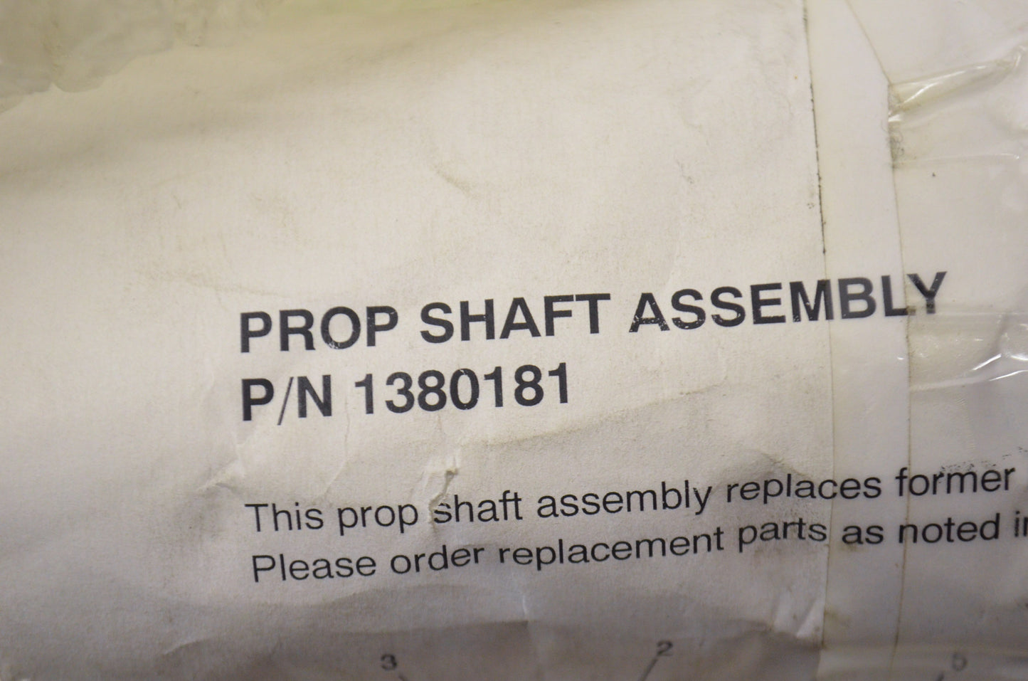 OEM Polaris 1380181 Prop Shaft Assembly NOS