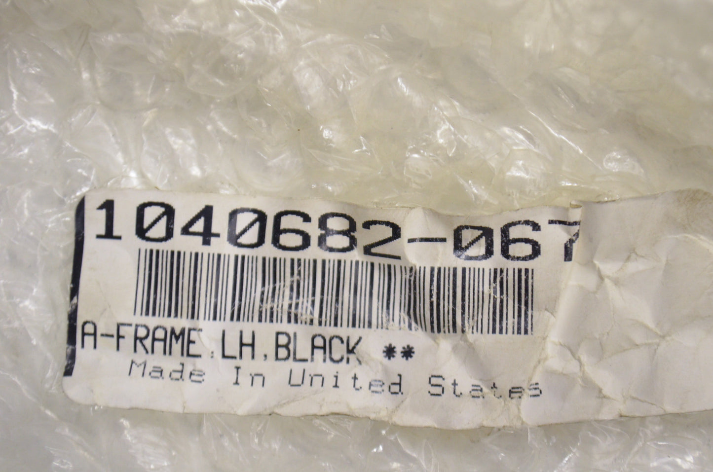 OEM Polaris 1040682-067 Left Hand Black A-Frame NOS