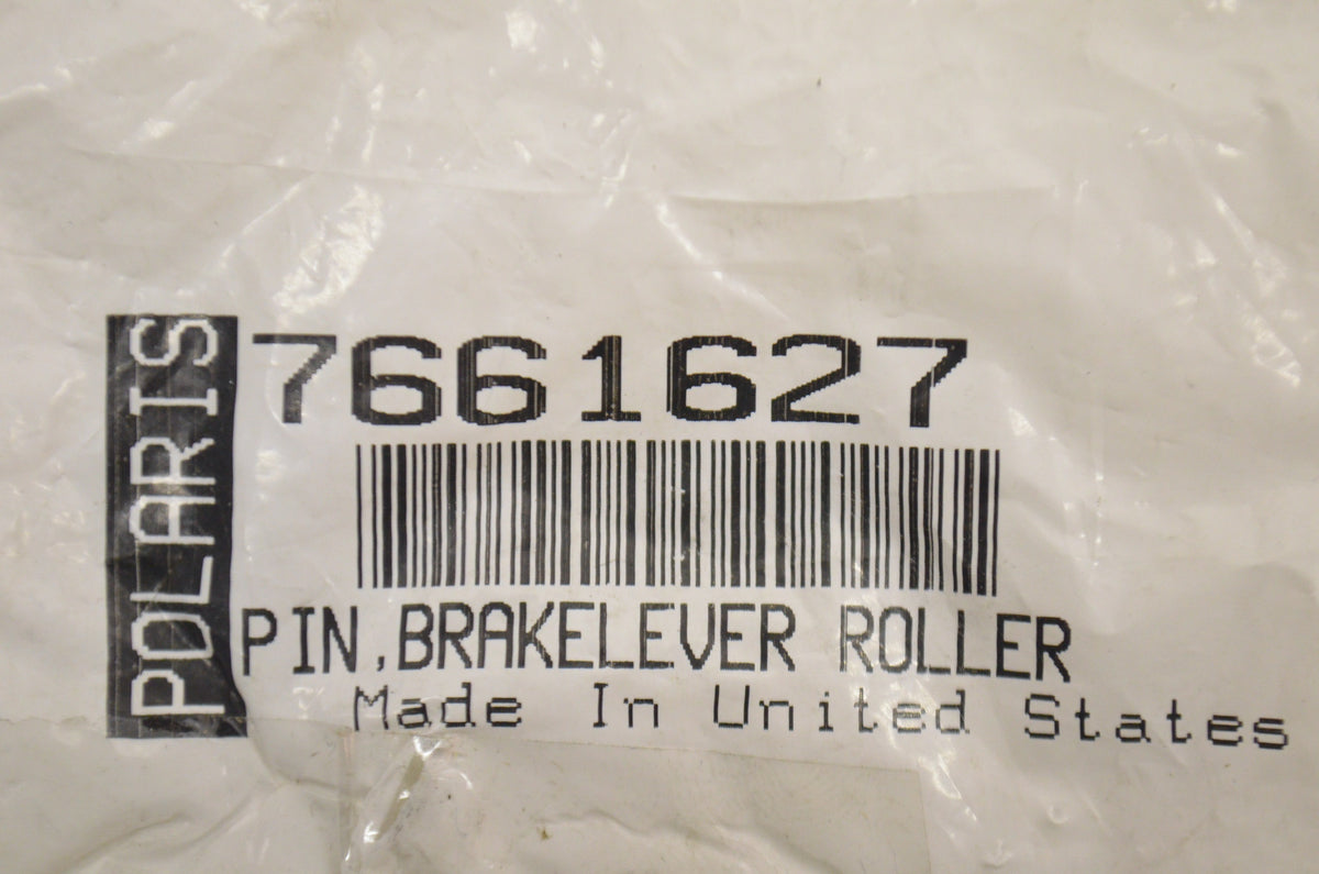 OEM Polaris 7661627 Brake Lever Roller Pin NOS