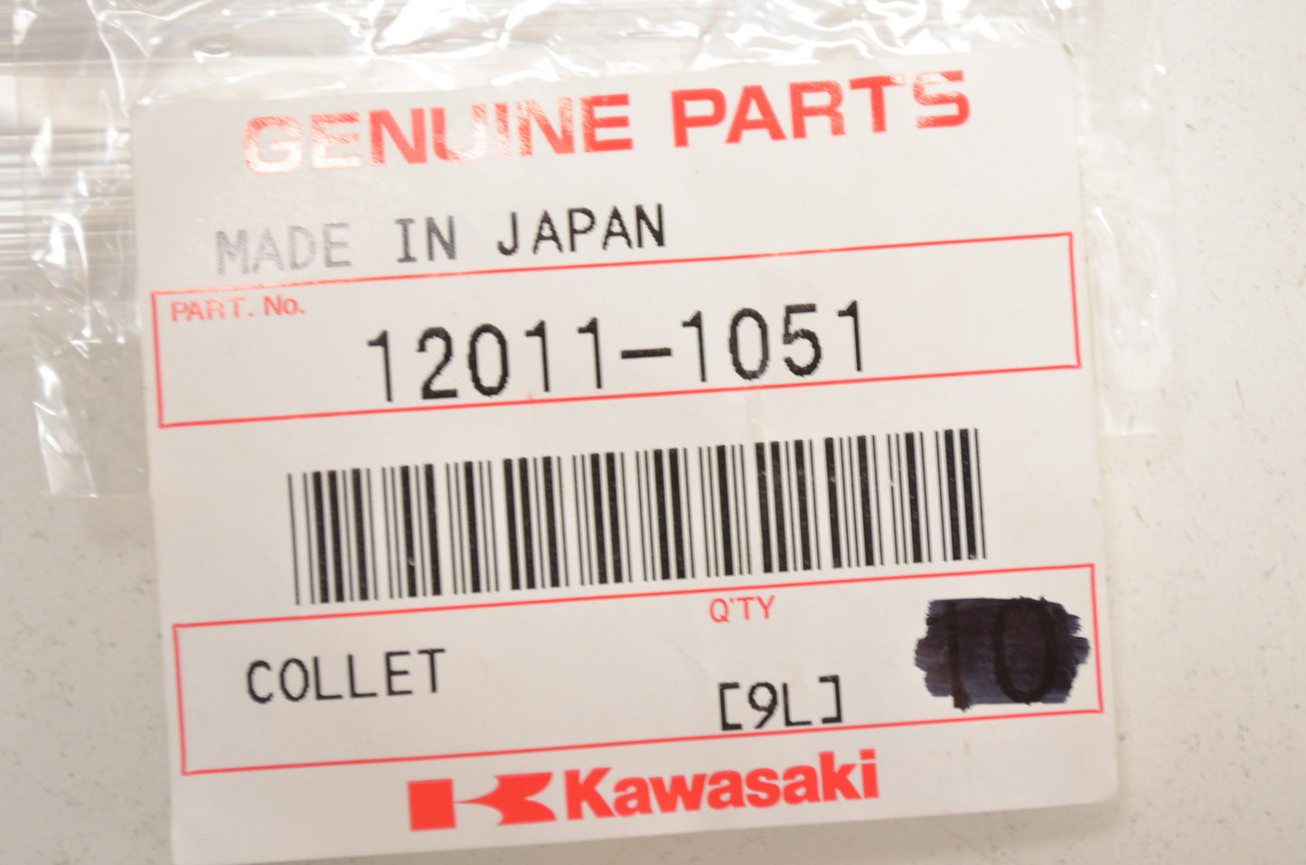 OEM Kawasaki 12011-1051 Collet NOS