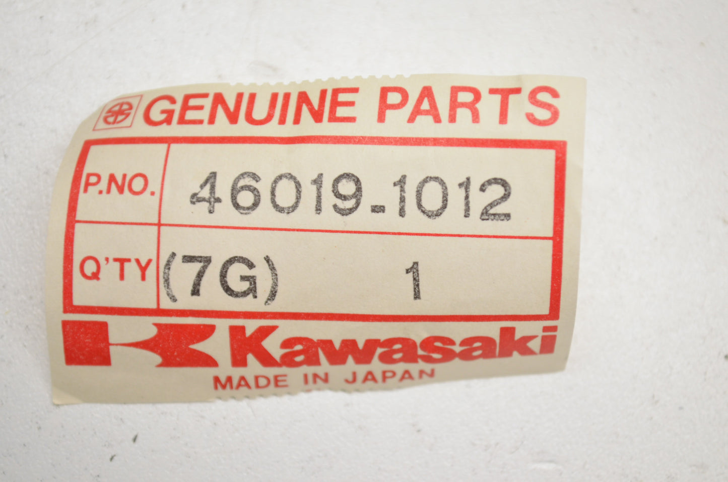 OEM Kawasaki 46019-1012 Grip Assembly NOS