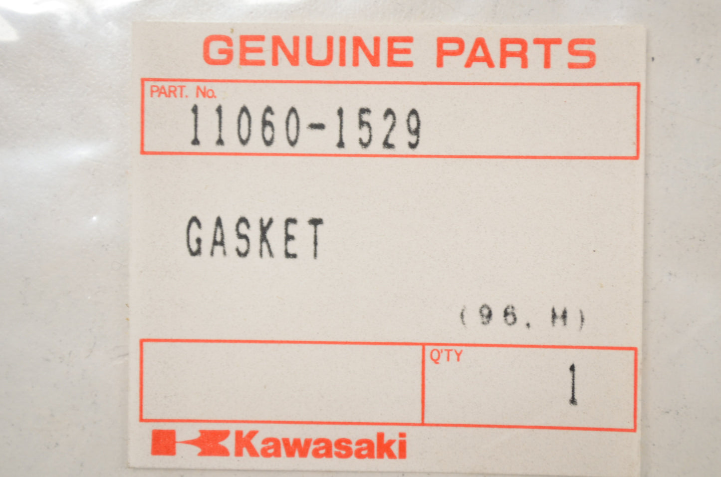 OEM Kawasaki 11060-1529 Clutch Cover Gasket NOS