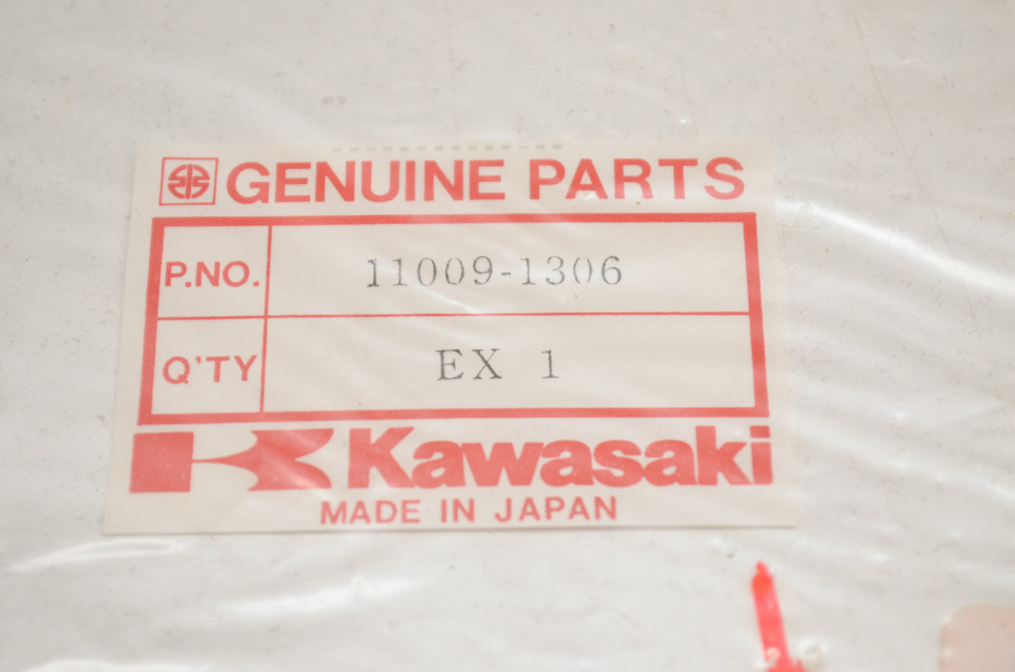 OEM Kawasaki 11009-1306 Clutch Cover Gasket NOS