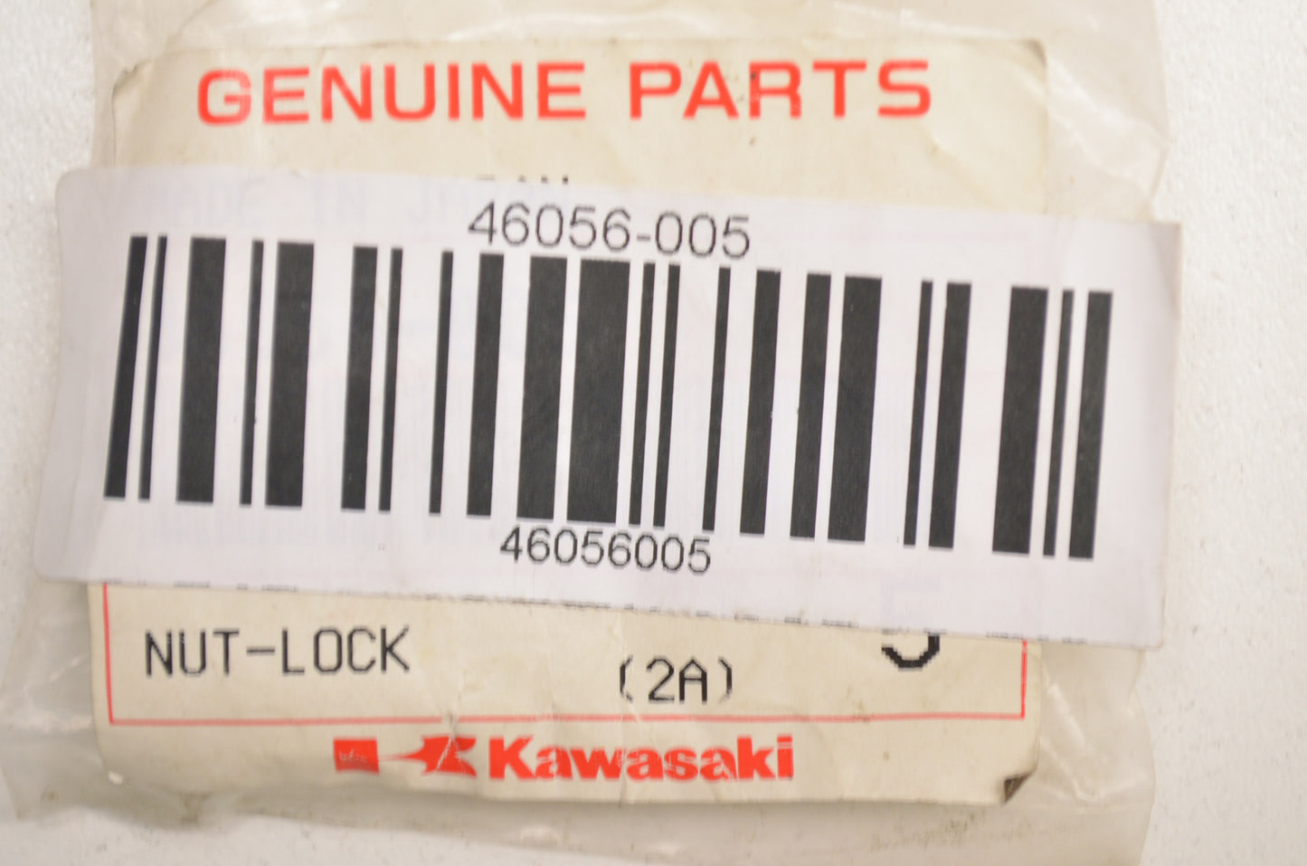 OEM Kawasaki 46056-005 Lock Nut NOS
