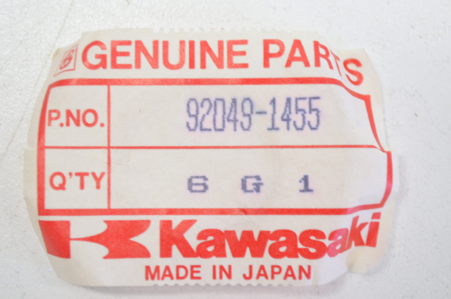 OEM Kawasaki 92049-1455 Oil Seal NOS