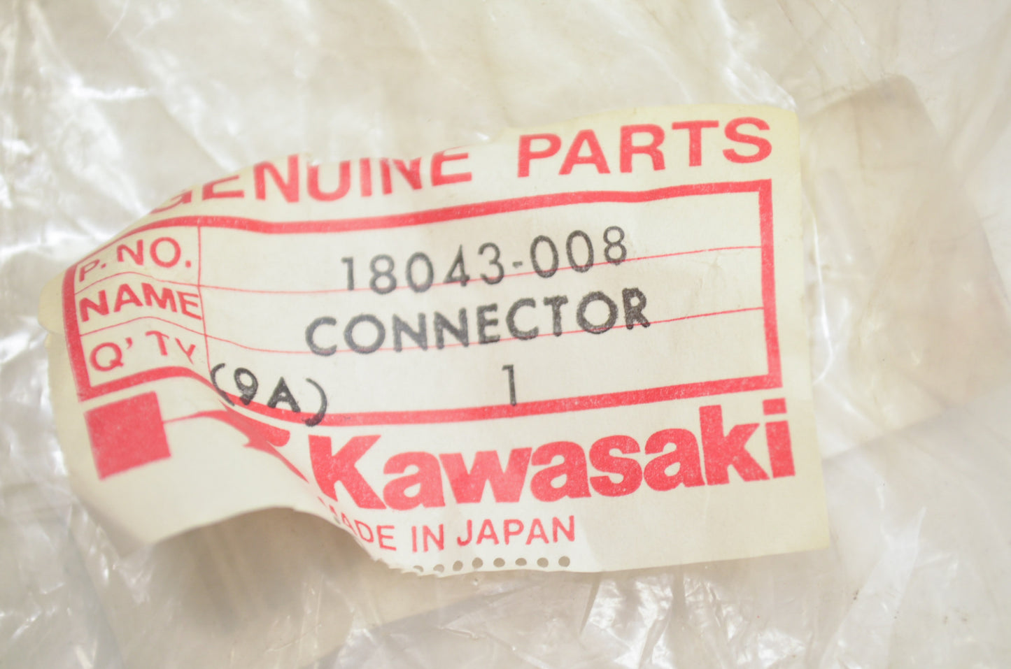 OEM Kawasaki 18043-008 Connector Muffler NOS