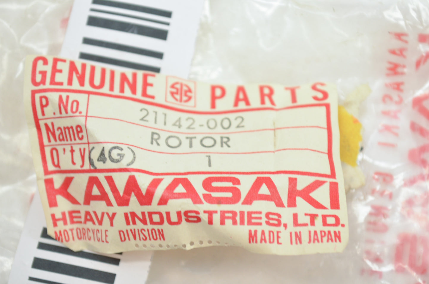 OEM Kawasaki 21142-002 Rotor Distributor NOS