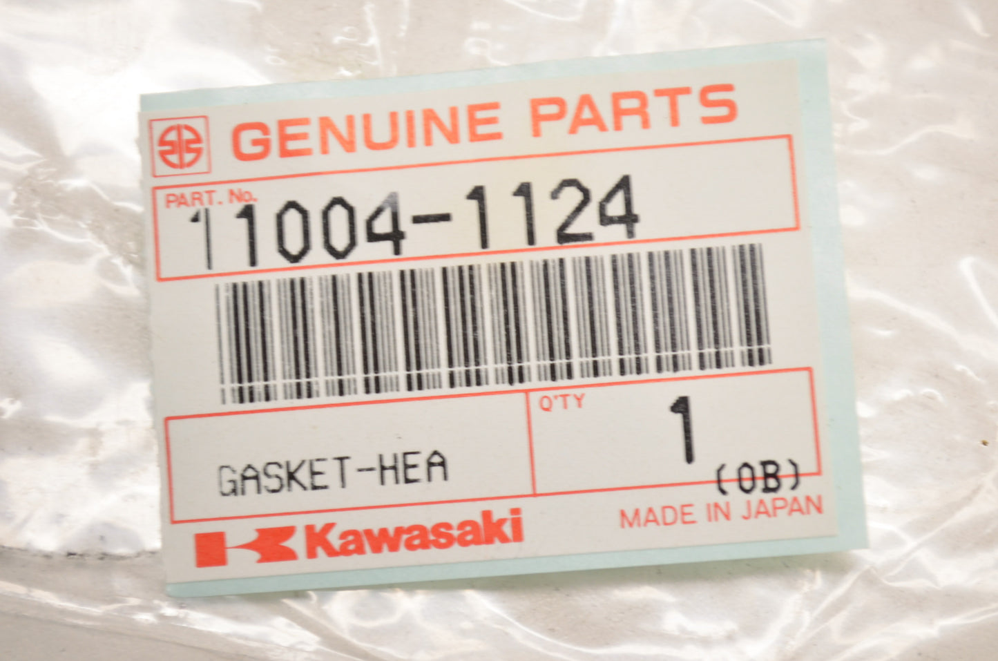 OEM Kawasaki 11004-1124 Head Gasket NOS