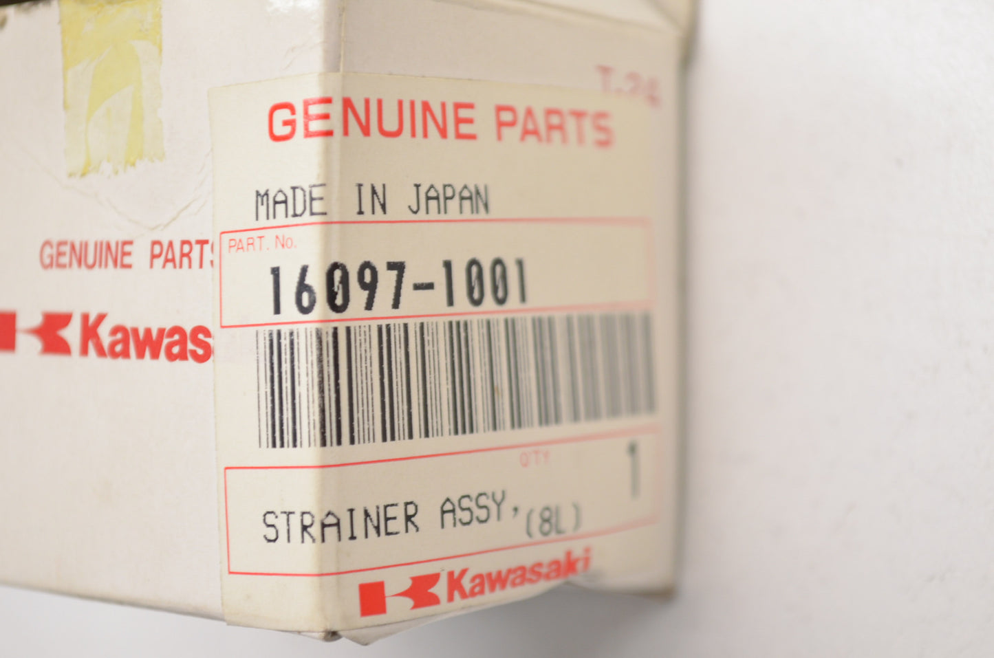 OEM Kawasaki 16097-1001 Oil Strainer Assembly NOS