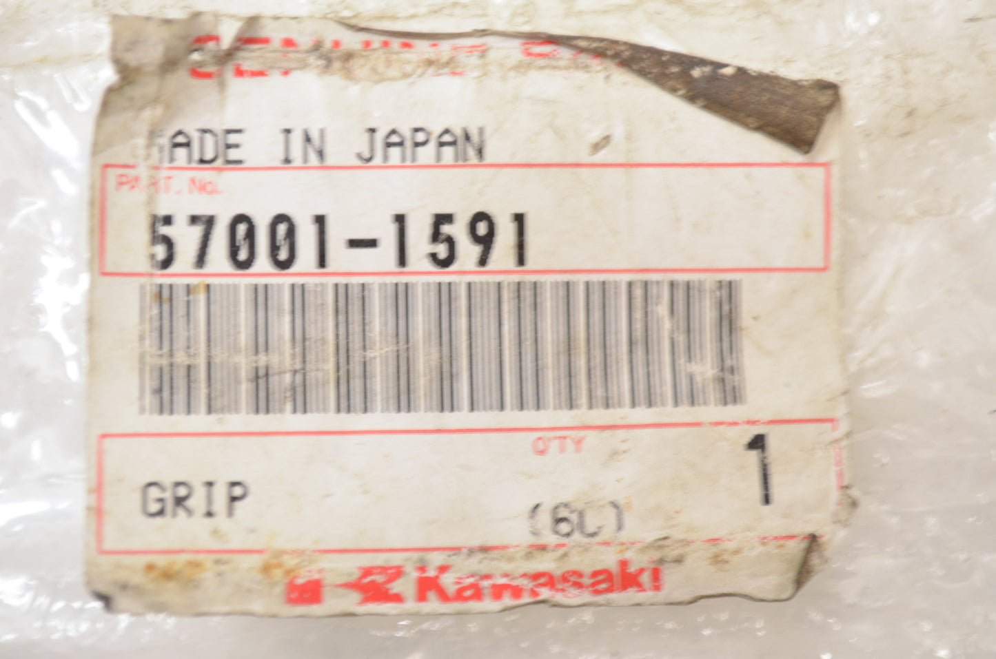 OEM Kawasaki 57001-1591 Grip NOS