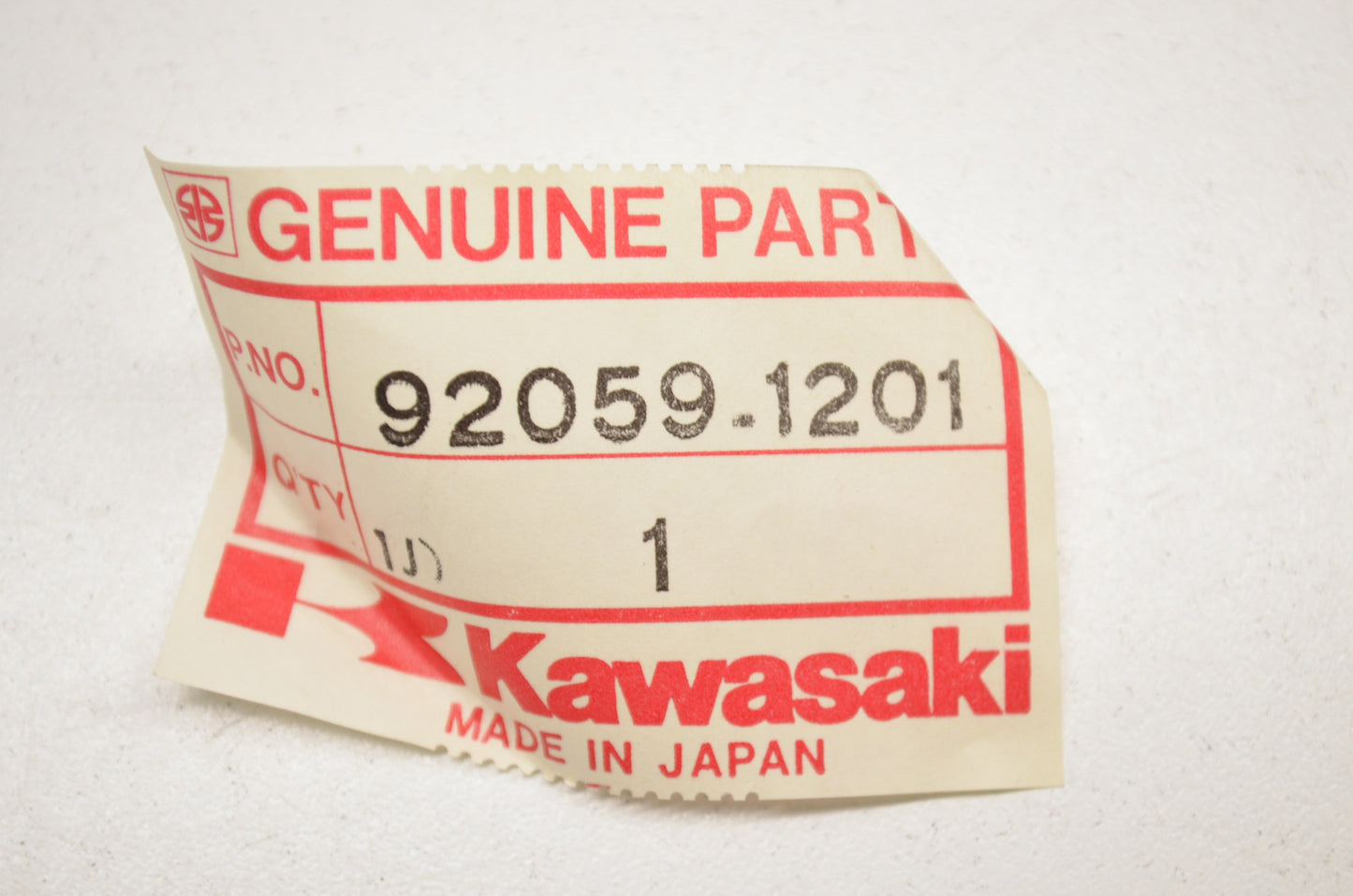 OEM Kawasaki 92059-1201 Tube 5X9X160 NOS