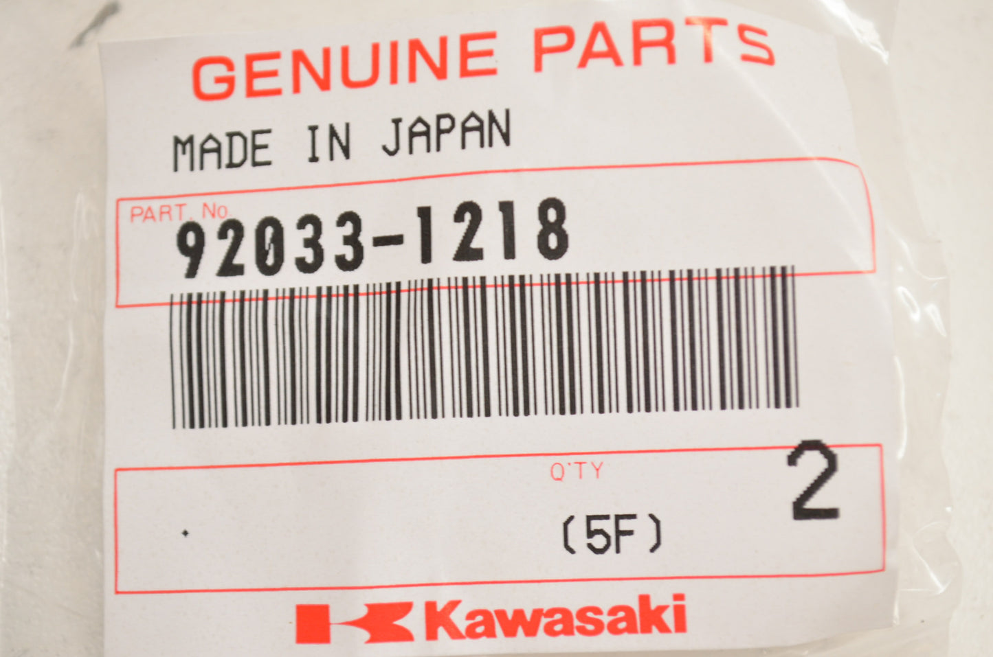 OEM Kawasaki 92033-1218 Snap Ring 30mm Qty 2 NOS