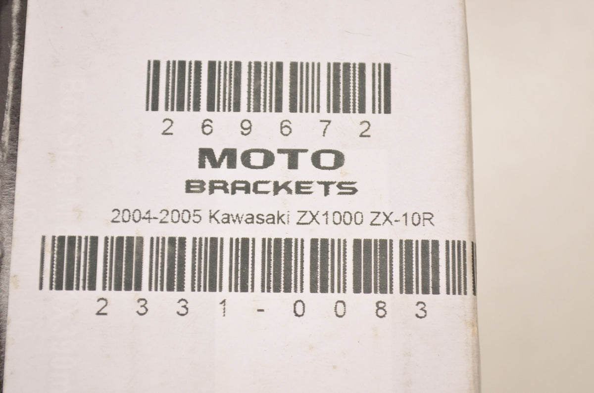 Moto Brackets 2331-0083, 269672 Fairing Bracket 04-05 ZX1000 ZX-10R NOS