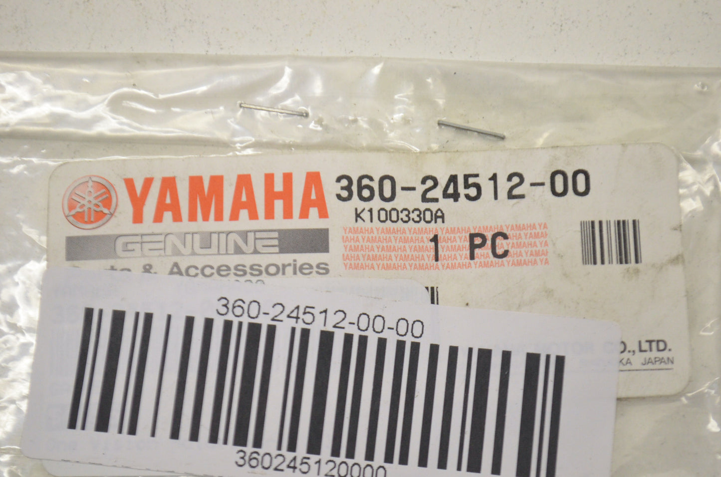 OEM Yamaha 360-24512-00-00 Gasket NOS