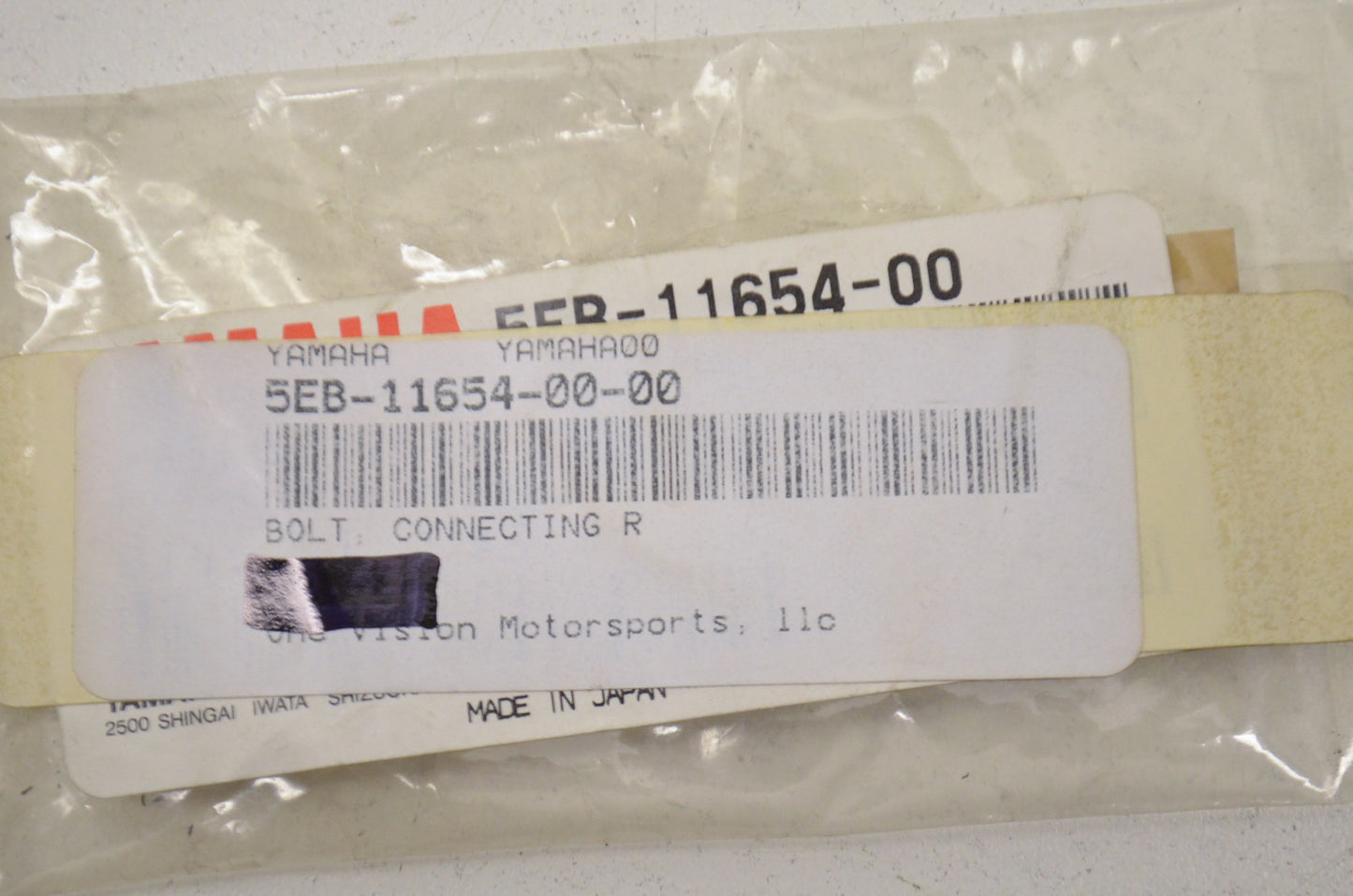OEM Yamaha 5EB-11654-00-00 Connecting Rod Bolt NOS