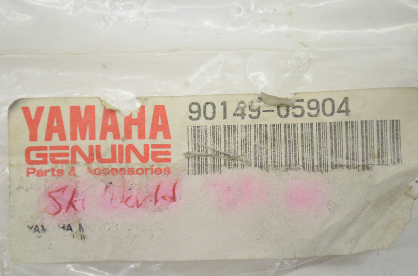 OEM Yamaha 90149-05904-00 Pan Head Screw NOS