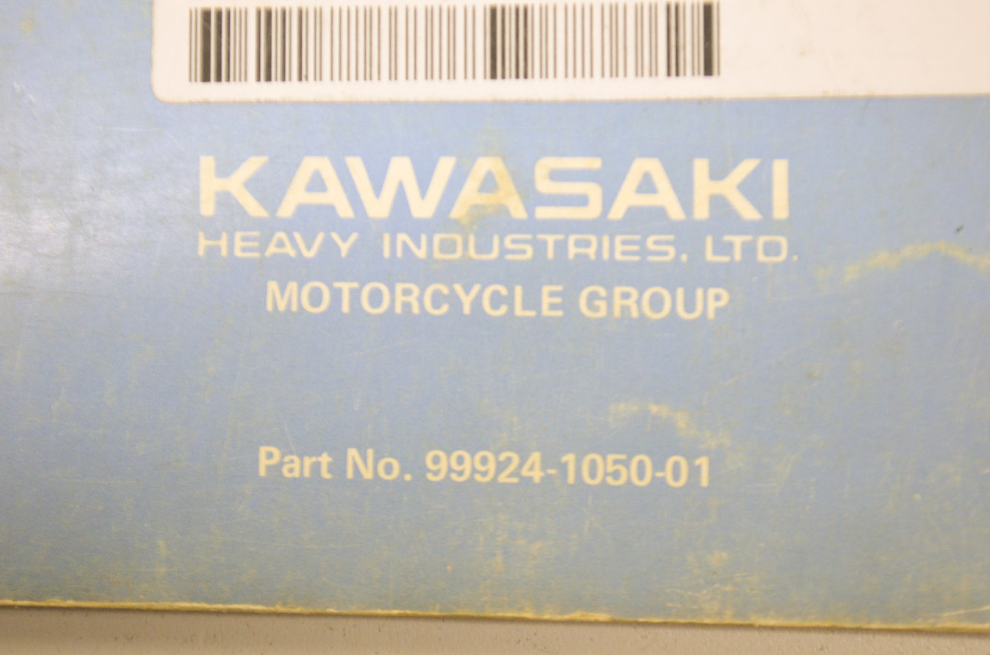 OEM Kawasaki KLR 600 Service Manual 84 84 KL600-A1