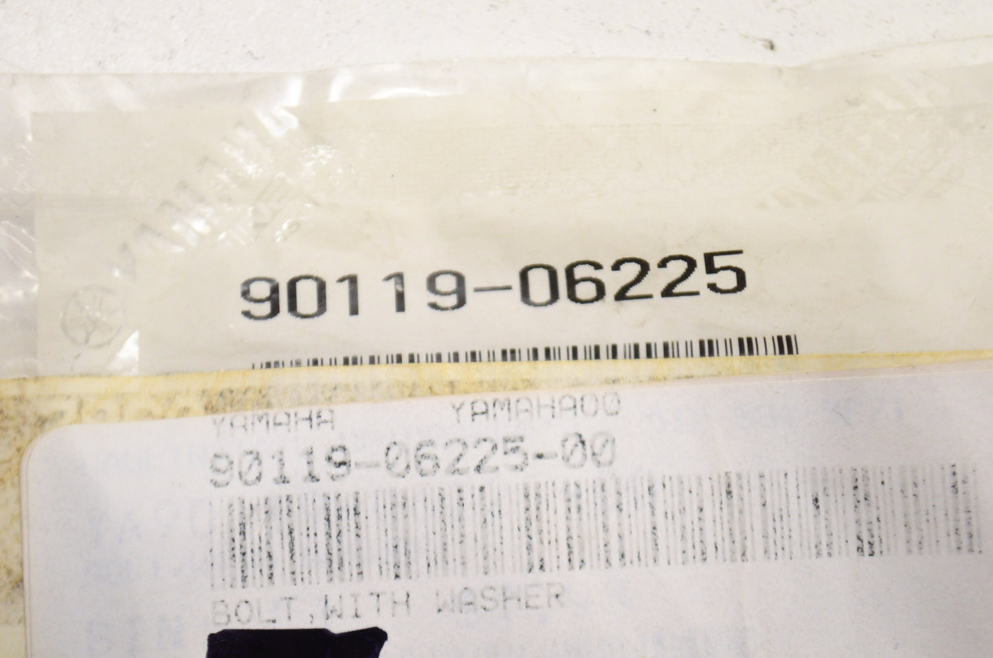 OEM Yamaha 90119-06225-00 Bolt w/ Hole NOS