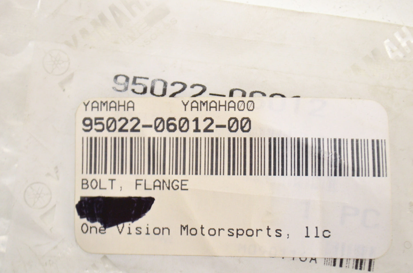 OEM Yamaha 95022-06012-00 Flange Bolt NOS