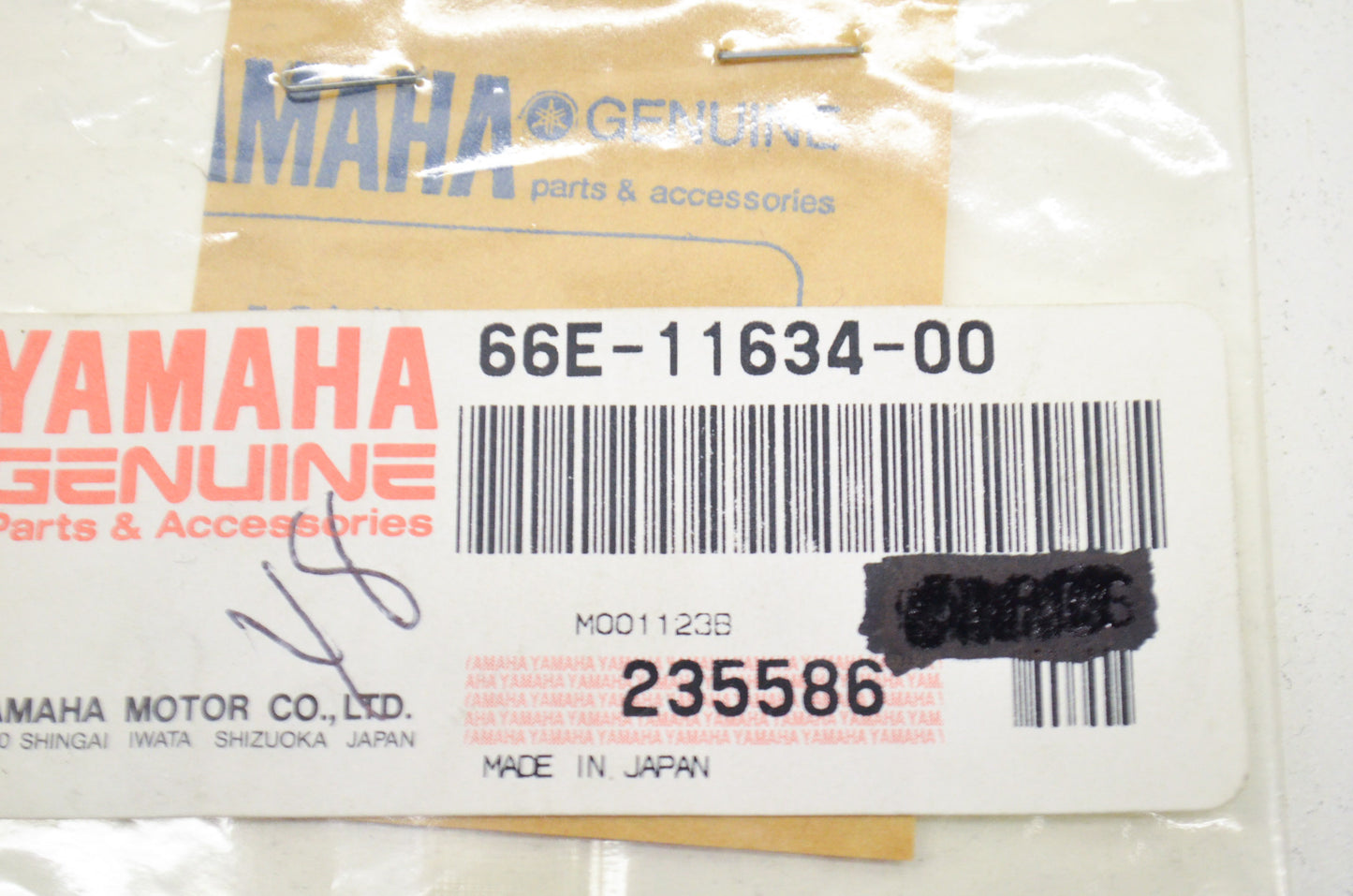 OEM Yamaha 66E-11634-00-00 Piston Pin Clip Qty 3 NOS