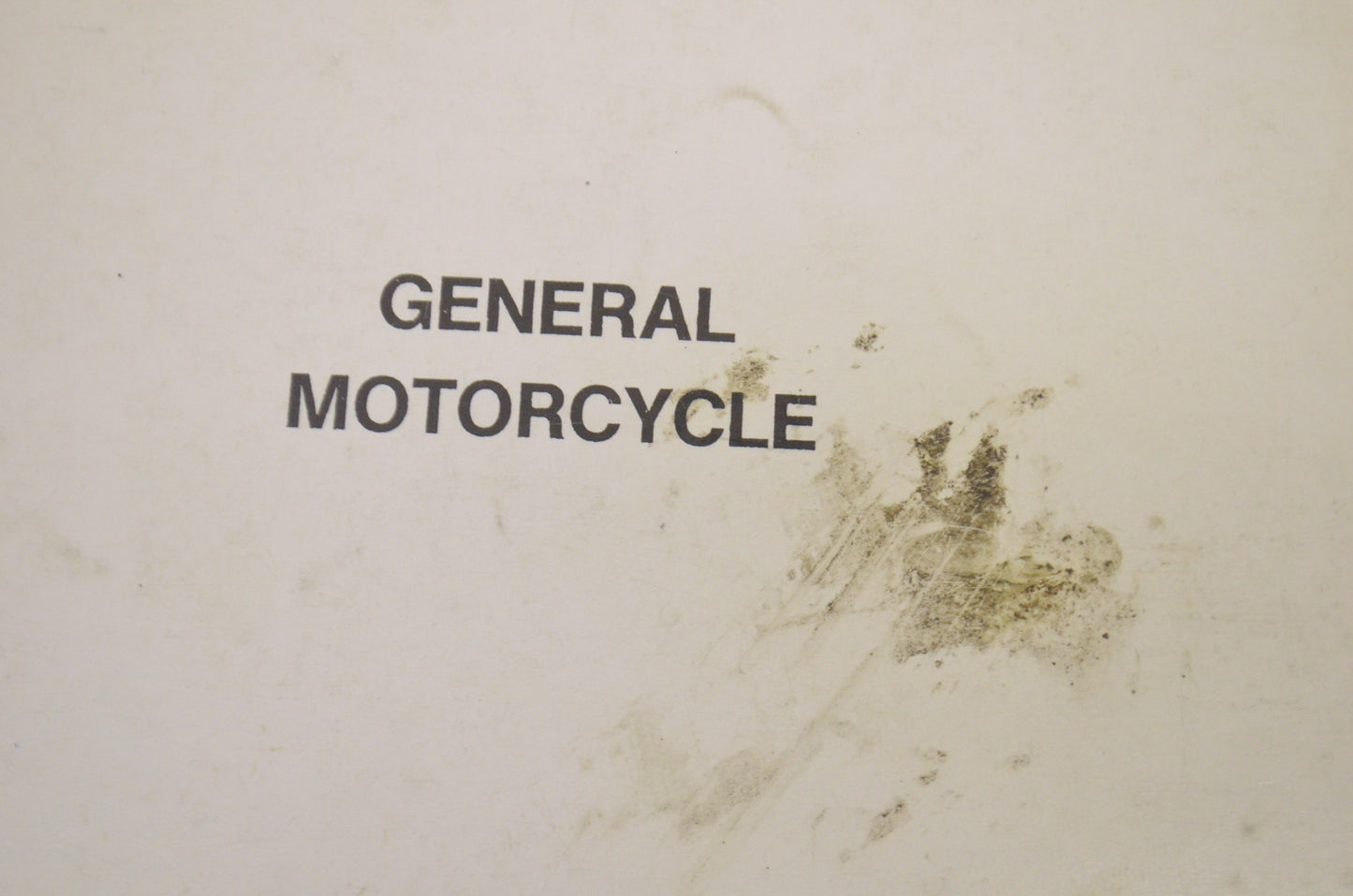 OEM Kawasaki 99931-1311-01 Assembly & Preparation Manual General MC