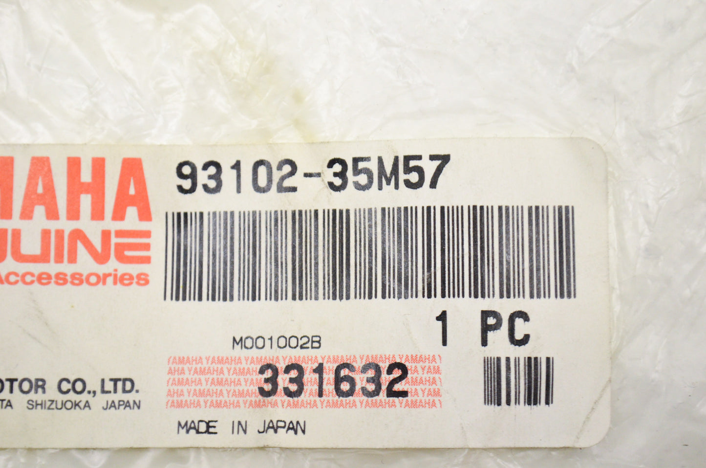 OEM Yamaha 93102-35M57-00 Oil Seal NOS
