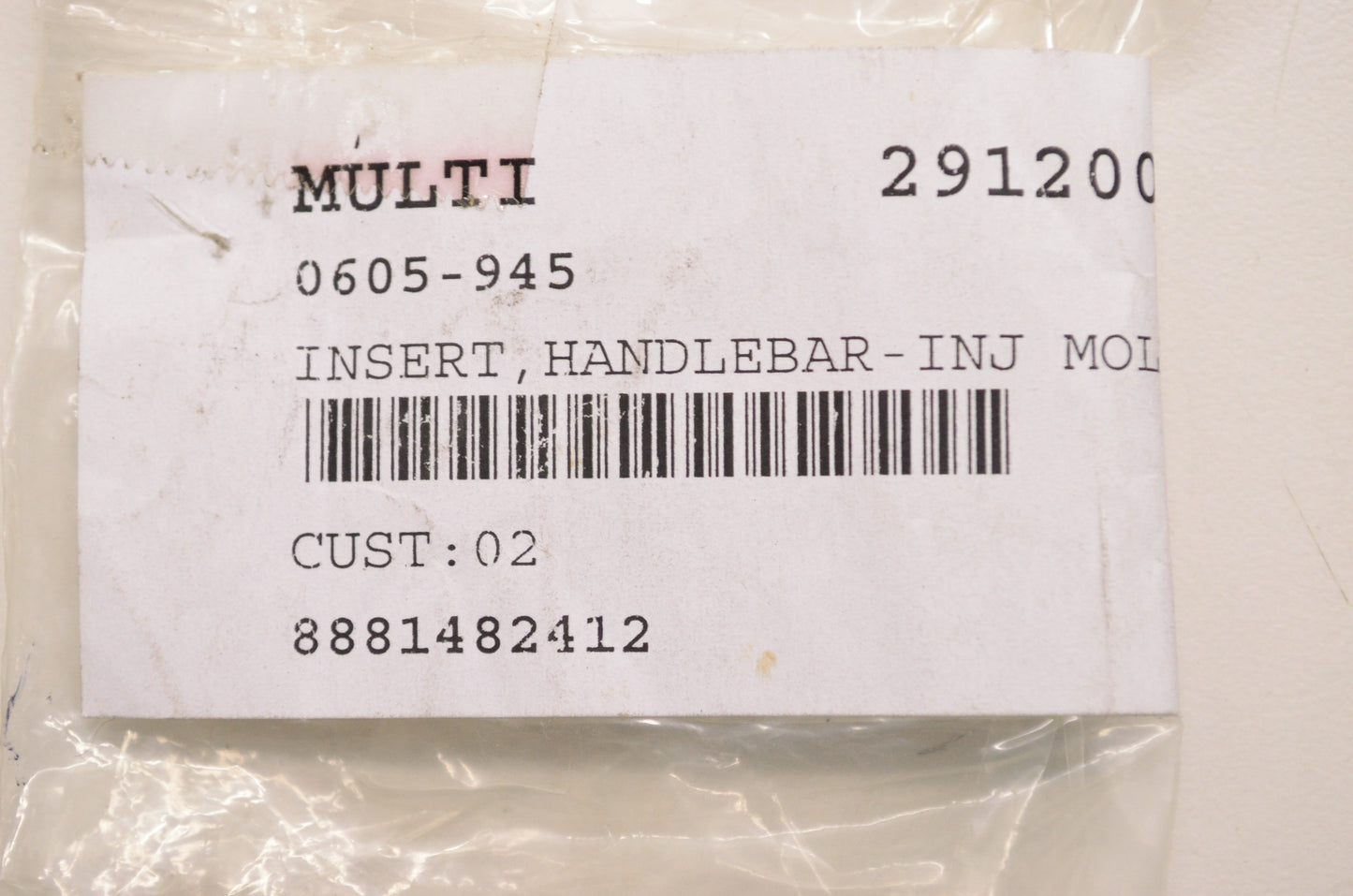 OEM Arctic Cat 0605-945 Handlebar Insert NOS
