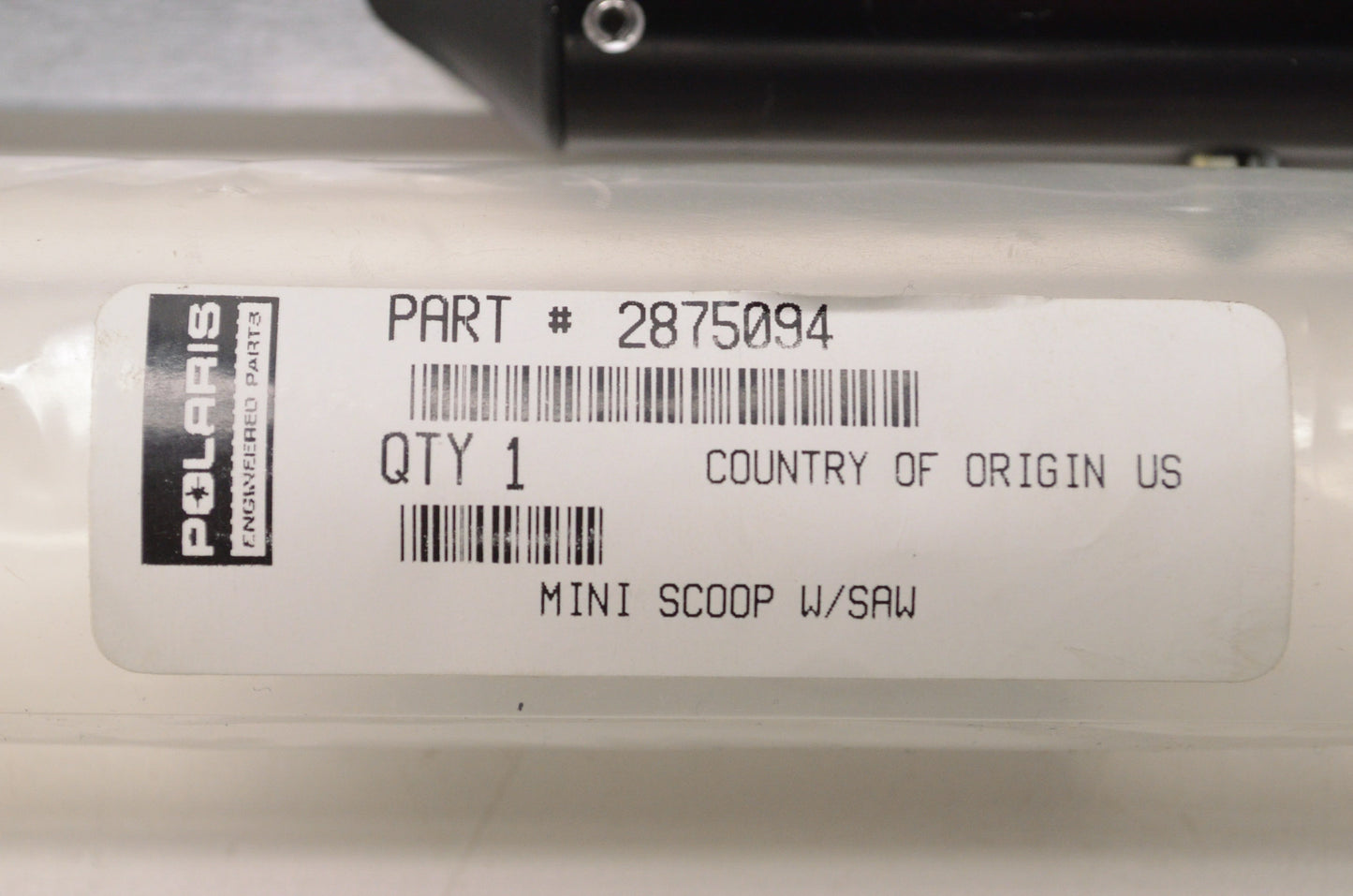Mini Scoop with Saw NOS