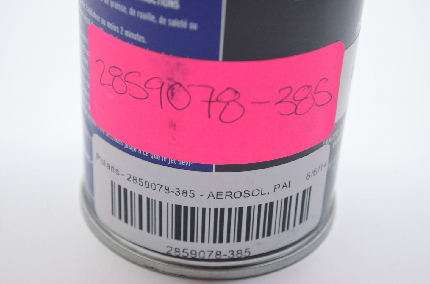 New OEM Polaris Cloud Silver Spray Paint NOS