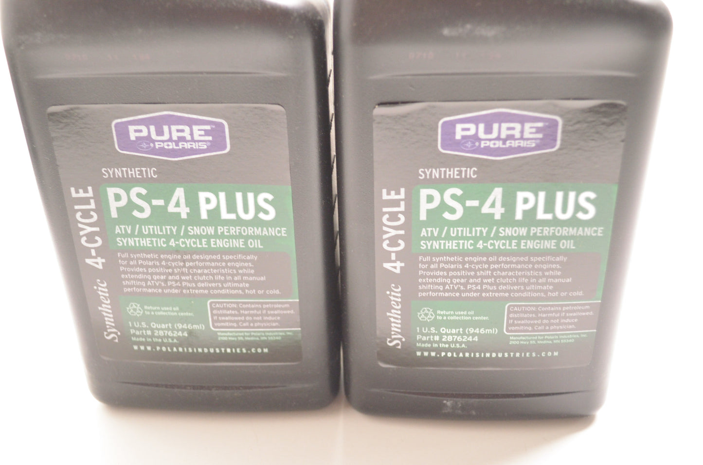 New OEM Polaris PS-4 Plus Synthetic Oil 2 Quarts NOS