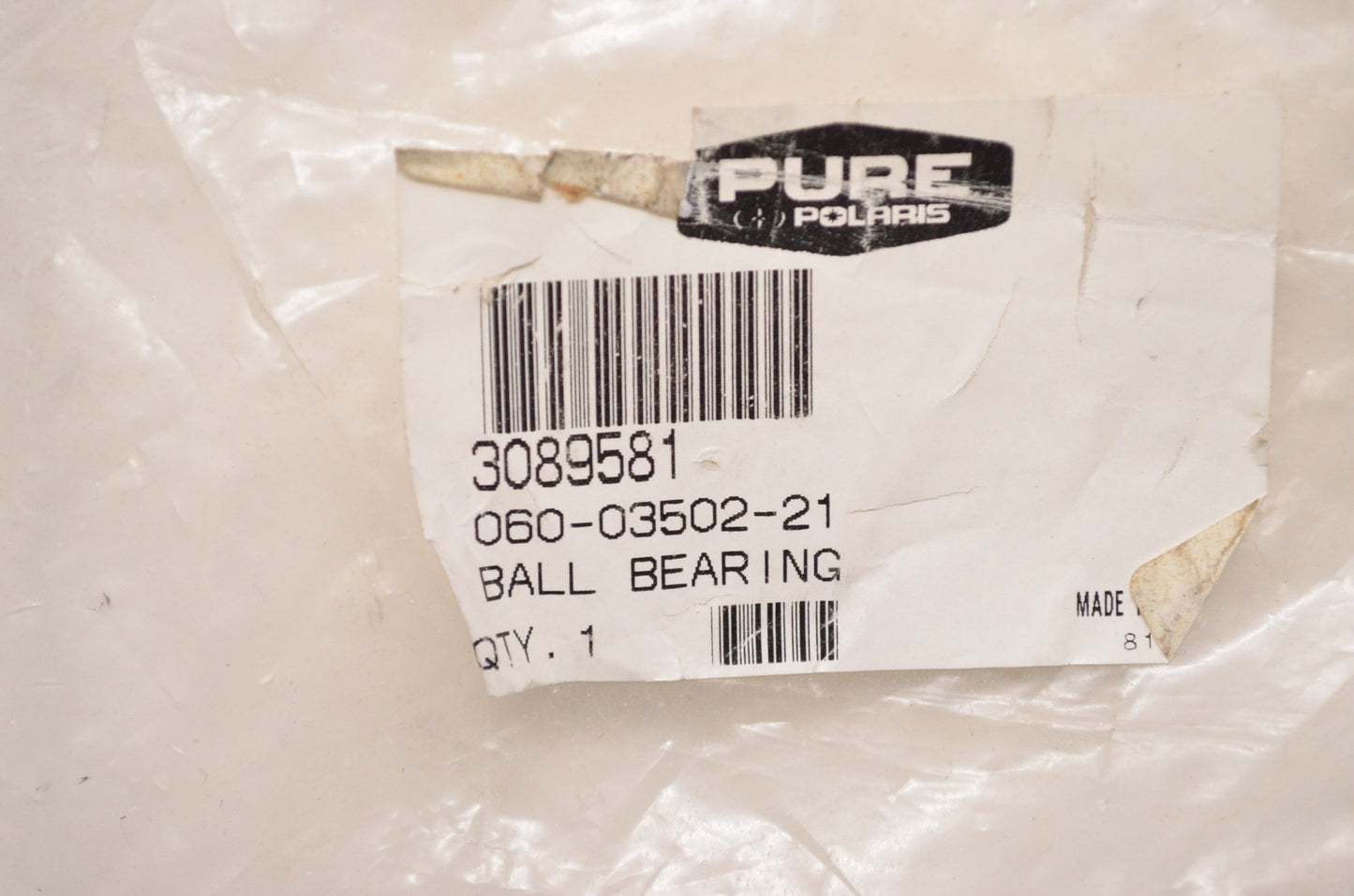New OEM Polaris Ball Bearing NOS