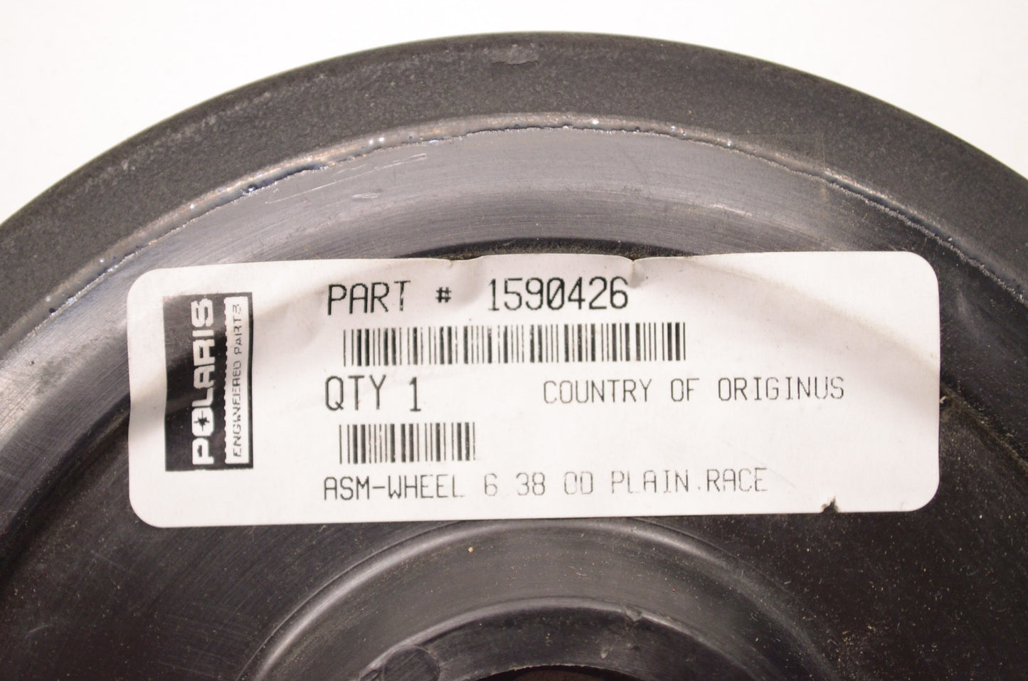 New OEM Polaris Plain Race Wheel 6.38 OD NOS