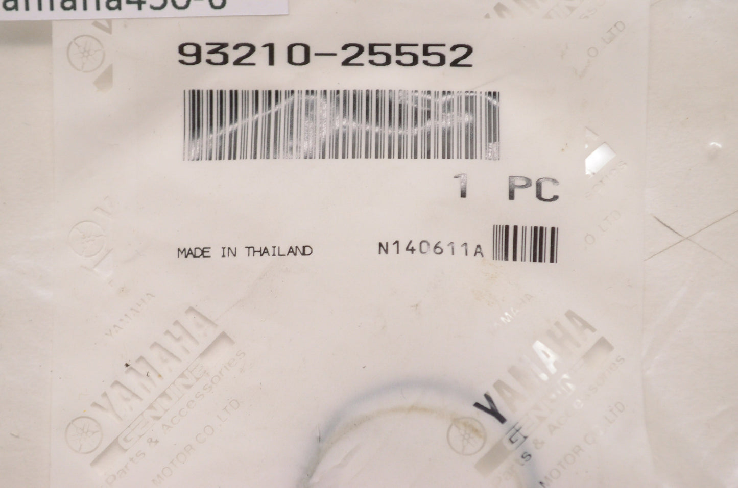 OEM Yamaha 93210-25552-00 O-Ring NOS