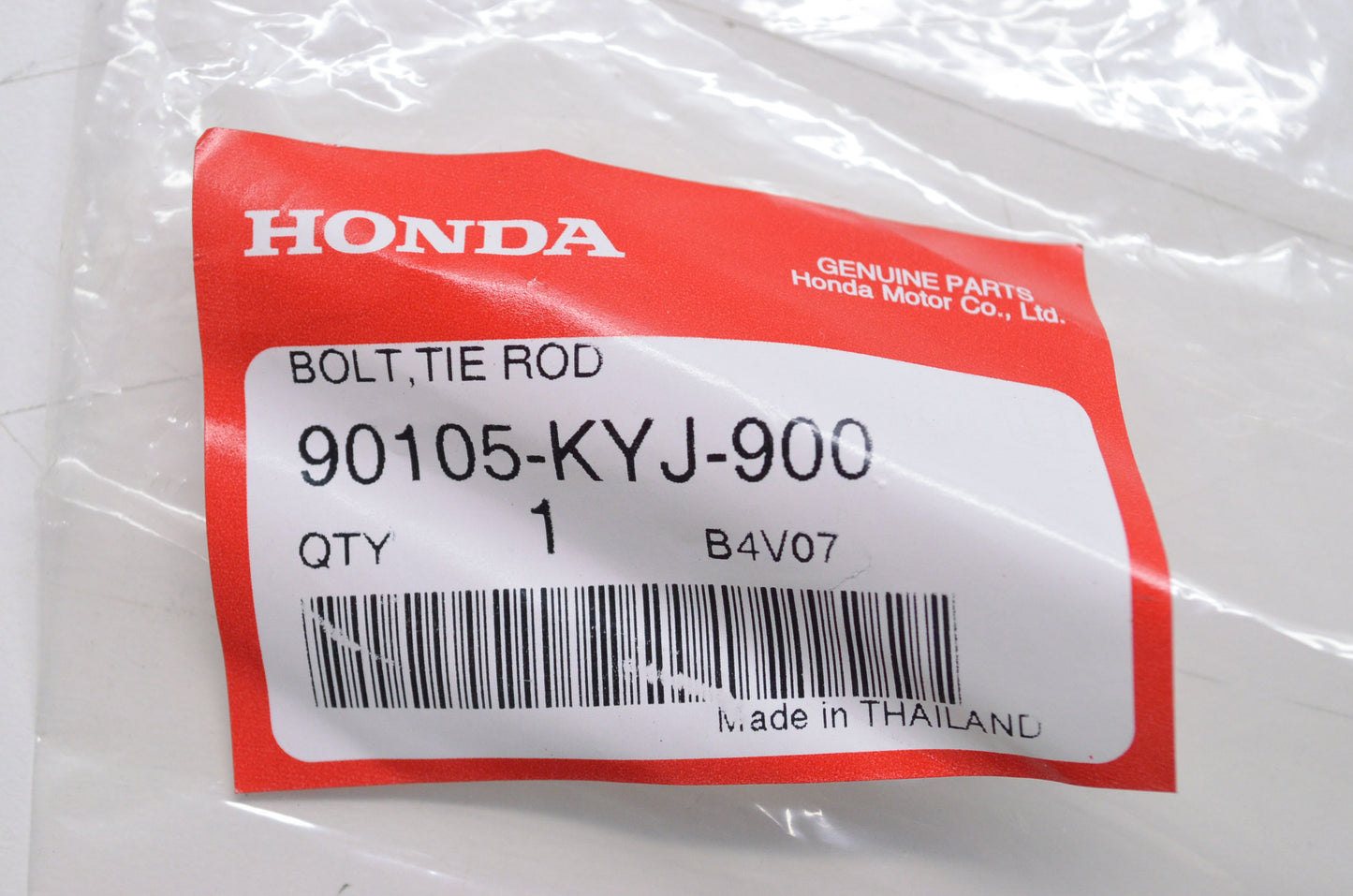 OEM Honda 90105-KYJ-900 Tie Rod Bolt NOS